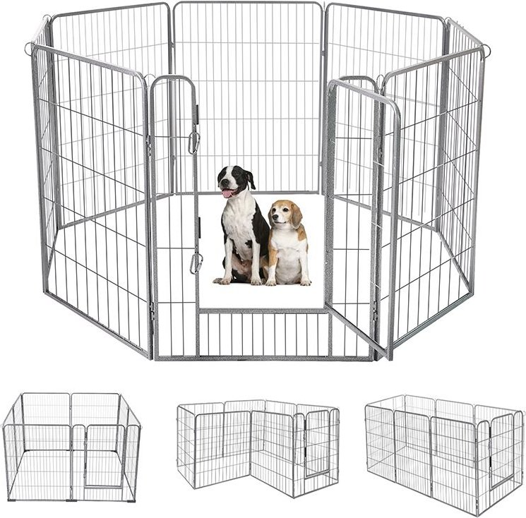 black puppy pen