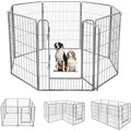 Aivituvin AIR51 Exercise Outdoor & Indoor Portable Dog Playpen, Large