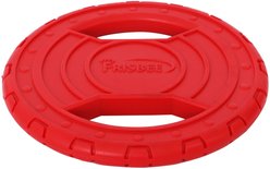 Pet Life Frisbee Durable Chew & Fetch Teether Dog Toy, Red