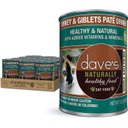 Dave's Pet Food Naturally Healthy Grain-Free Turkey & Giblets Dinner Canned Cat Food, 12.5-oz, case of 12