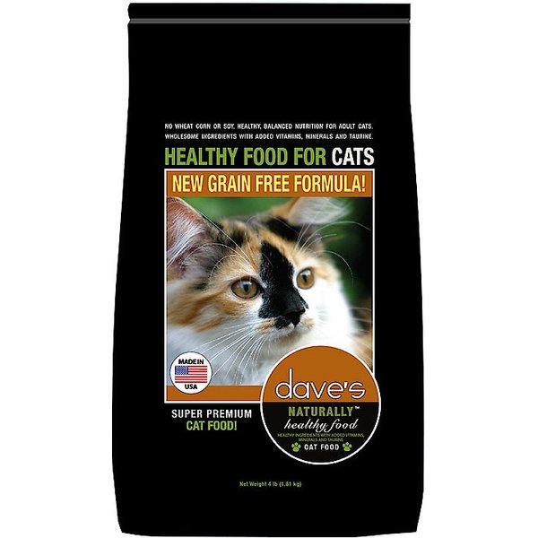 dave's grain free cat food