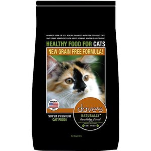 Dave's Pet Food Naturally Healthy Adult Dry Cat Food, 8-lb bag