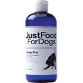 JustFoodForDogs Omega Plus Fish Oil Supplement for Dogs, 16-oz bottle