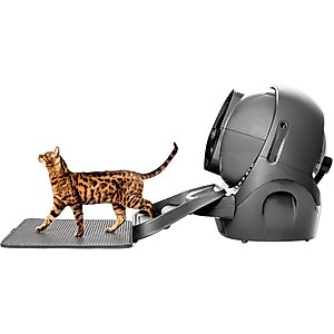 Whisker Cat Litter Trap Mat, Grey