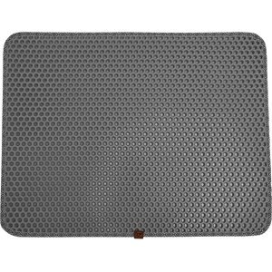 Whisker Cat Litter Trap Mat, Grey