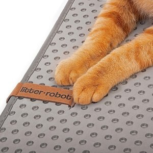 Whisker Cat Litter Trap Mat, Grey