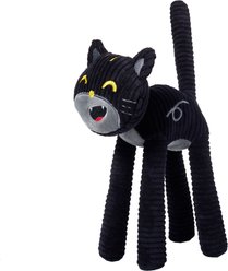 Frisco Halloween Cutie Black Cat Plush Squeaky Dog Toy, Small/Medium
