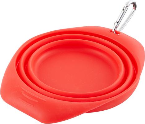 Show full view: Kurgo Collaps-A-Bowl Pet Bowl, Red slide 6 of 7