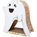 Frisco Halloween Cutie Ghost Cardboard Cat House with Catnip