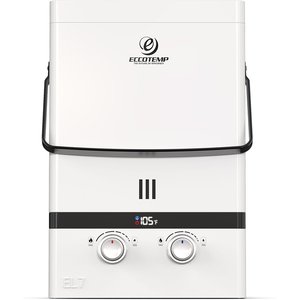 Eccotemp Luxe Portable Outdoor Tankless Water Heater, 1.85-gal