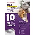 CLAWGUARD Anti-Scratch Training Cat Deter Tape Sheets, 10 count, 17 X 12-in