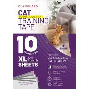 Cat Scratch Tape Furniture Protectors - Guard Your Couch, Doors and  Furniture from Anti Scratches Deterrent Cat Training Tape - Great for  Leather and Fabric Couches Extra Wide
