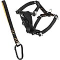 Kurgo Tru-Fit Enhanced Strength Crash Tested Smart Car Dog Harness, Black, Small
