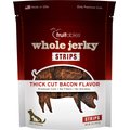 Fruitables Whole Jerky Thick Cut Bacon Dog Treats, 5-oz bag