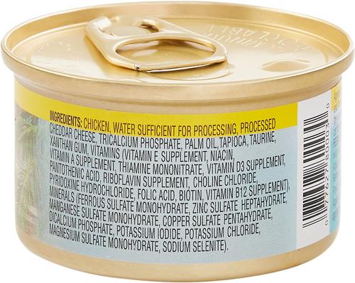 Show full view: Against the Grain Caribbean Club with Chicken & Cheese Dinner Grain-Free Canned Cat Food, 2.8-oz, case of 24 slide 5 of 10