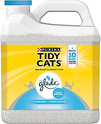 Tidy Cats Glade Tough Scented Clumping Clay Cat Litter, 14-lb jug
