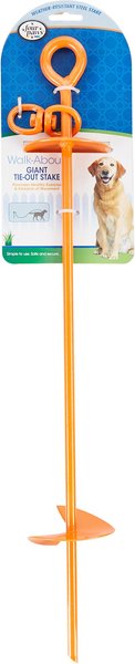 Four Paws Walk-About Giant Tie Out Stake, 28-in slide 1 of 5