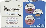 Applaws Fish Selection in Broth Pot Variety Pack, 2.21-oz, case of 8