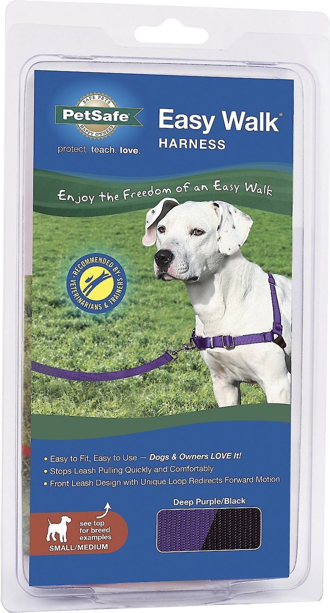 Easy walk harness put hot sale on