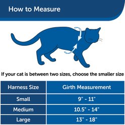 PetSafe Come with Me Kitty Nylon Cat Harness & Bungee Leash, Dusty Rose/Burgundy, Small: 9 to 11-in chest slide 2 of 7