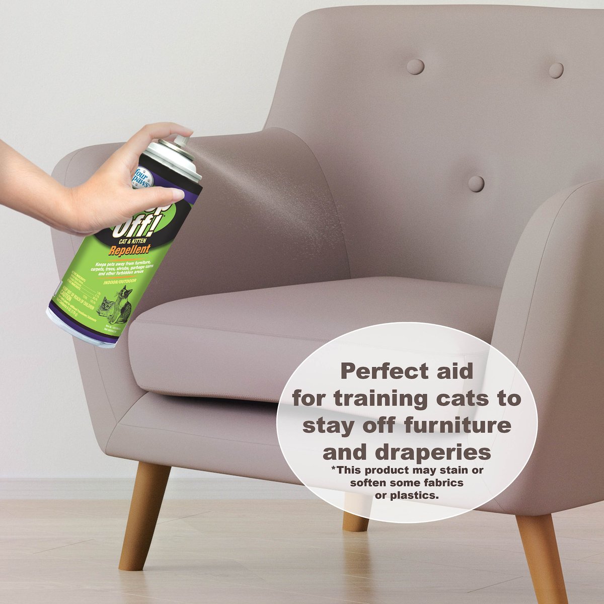 Cat repellent spray for leather clearance furniture