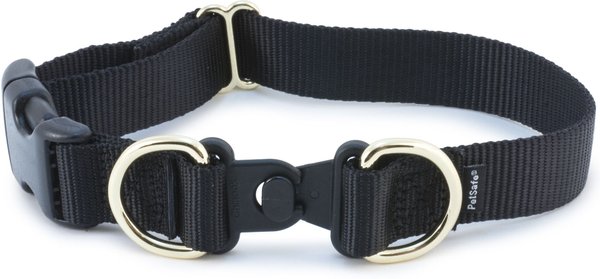 PetSafe Keep Safe Nylon Breakaway Dog Collar, Black, Medium: 14 to 20-in neck, 3/4-in wide slide 1 of 5