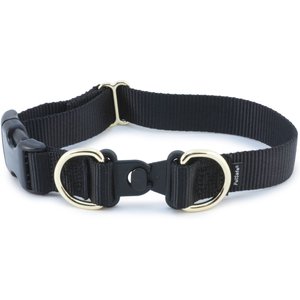 PetSafe Keep Safe Nylon Breakaway Dog Collar, Black, Large: 18 to 28-in neck, 1-in wide