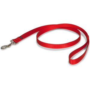 PetSafe Premier Nylon Dog Leash, Red, 4-ft long, 3/4-in wide