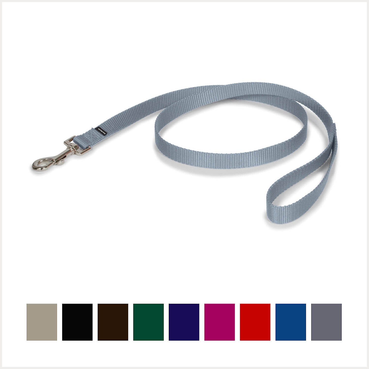 Nylon Dog Leash, Silver
