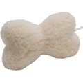 PetSafe Busy Buddy Fido's Favorites Sheepskin Bone Squeaky Plush Dog Toy, Medium