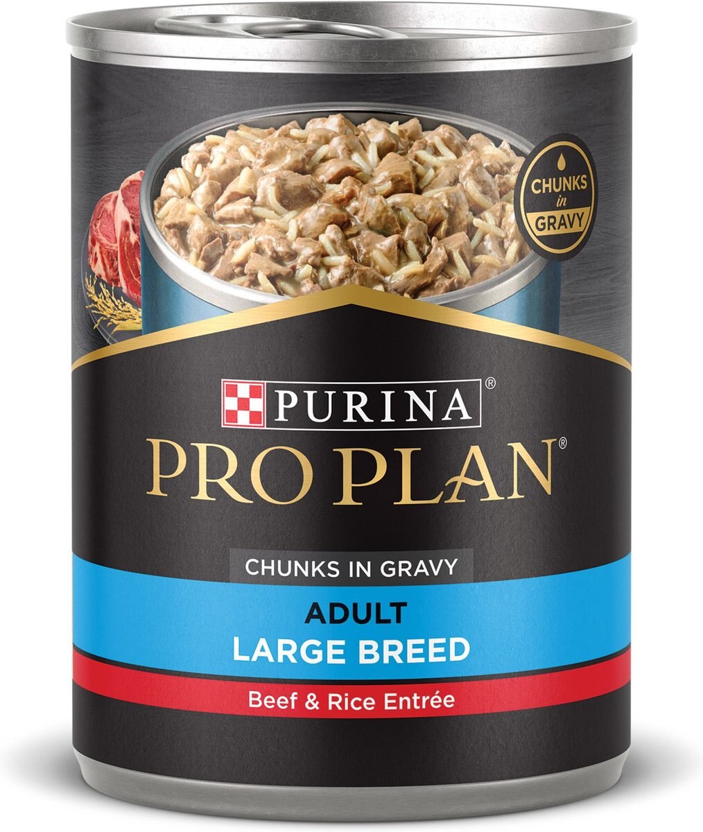 Purina Pro Plan Specialized Adult Large Breed Beef & Rice Entree Canned Dog Food