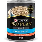 Purina Pro Plan Specialized Adult Large Breed Chicken & Rice Entree Canned Dog Food, 13-oz, case of 12