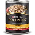 Purina Pro Plan Senior Beef & Rice Entree Canned Dog Food, 13-oz, case of 12