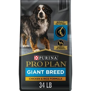 Purina Pro Plan Adult Giant Breed Formula Dry Dog Food, 34-lb bag