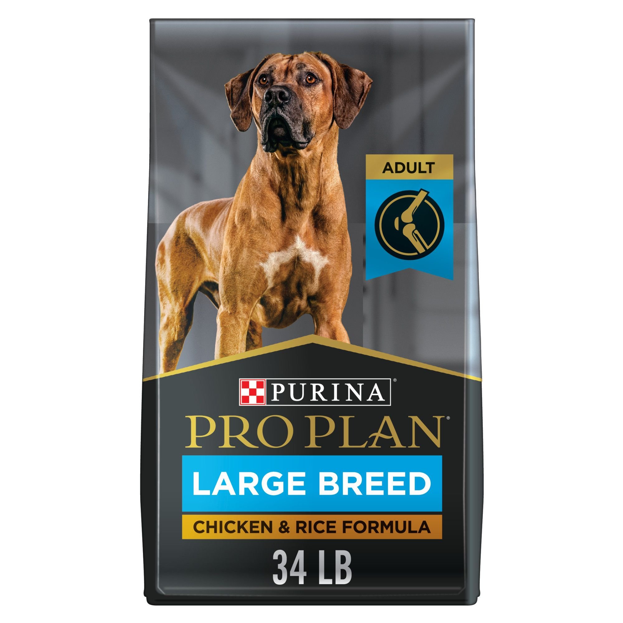 PURINA PRO PLAN Adult Large Breed Chicken & Rice Formula Dry Dog Food ...
