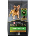 Purina Pro Plan Adult Small Breed Chicken & Rice Formula Dry Dog Food, 18-lb bag
