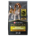 Purina Pro Plan Adult Weight Management Formula Dry Dog Food, 34-lb bag