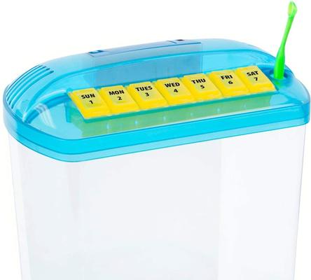 Show full view: Penn-Plax Nickelodeon Baby Shark Rite-Bite Educational Betta Tank Fish Aquarium, 1.13-gallon slide 3 of 9