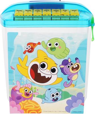 Show full view: Penn-Plax Nickelodeon Baby Shark Rite-Bite Educational Betta Tank Fish Aquarium, 1.13-gallon slide 5 of 9