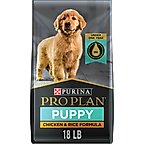 Purina Pro Plan High Protein Chicken & Rice Formula Dry Puppy Food, 18-lb bag
