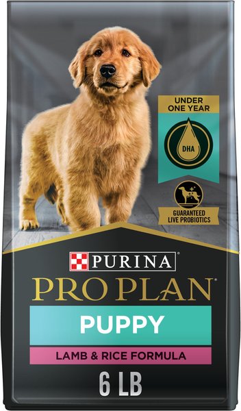 Purina Pro Plan High Protein DHA Lamb & Rice Formula Puppy Food, 6-lb bag slide 1 of 11