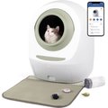 Smarty Pear Leo's Loo Too WiFi Enabled Automatic Self-Cleaning Cat Litter Box Variety Pack, Avocado Green