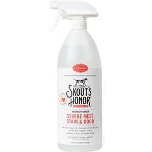 Skout's Honor Severe Mess Stain & Odor Dog & Cat Spray, 35-oz bottle