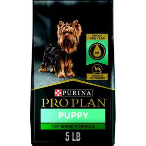 PURINA PRO PLAN Puppy Toy Breed Chicken Rice Formula Dry Dog Food 5 lb bag Chewy