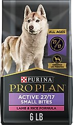 Purina Pro Plan Sport Small Bites All Life Stages High-Protein Lamb & Rice Formula Dry Dog Food, 6-lb bag