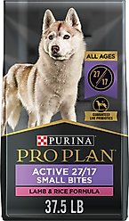 Purina Pro Plan Sport Small Bites All Life Stages High-Protein Lamb & Rice Formula Dry Dog Food, 37.5-lb bag