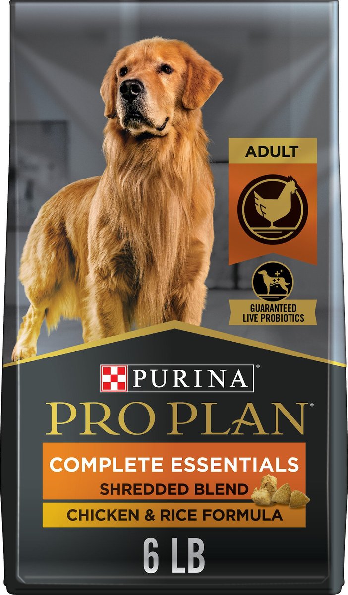 Amazon.com: Purina Pro Plan High Protein Dog Food With Probiotics for Dogs,  Shredded Blend Salmon & Rice Formula - 5 lb. Bag : Pet Supplies