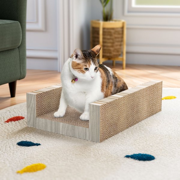 Way Basics Eco zBoard UBed Cat Scratcher