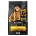 Purina Pro Plan Adult 7+ Shredded Blend Chicken & Rice Formula Dry Dog Food, 34-lb bag