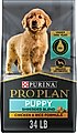 Purina Pro Plan Puppy Shredded Blend Chicken & Rice Formula with Probiotics Dry Dog Food, 34-lb bag